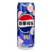 Pepsi White Peach Oolong Flavor Soda 330 ml