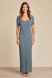CozyChic Ultra Lite® Ribbed Short Sleeve Dress