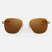 Aviator - 23k Gold & American Tan