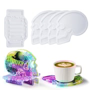 Skull Coaster Resin Molds