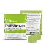 Full Spectrum RELIEF Gummies - Vegan - Strawberry Kiwi - 50mg (Sample Size)