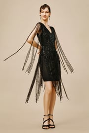The Story of an Awakening Hand Beaded Flapper Dress