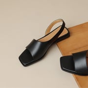 CHIKO Maricarmen Open Toe Block Heels Flats Sandals