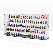 Display Case with Podiums for LEGO® Minifigures
