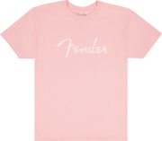 Fender® Spaghetti Logo T-Shirt, Shell Pink