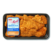 H-E-B Fish Market Seasoned Breaded Catfish Pieces