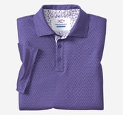 Game Day Goal Post Print Polo