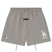 Men's Los Angeles Dodgers Fear of God x MLB Warm Heather Gray Classic Fit Sweatshorts