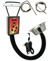 The Pitmaster IQ120 BBQ Smoker Automatic Temperature Control w/ Backwoods Smoker Adapter
