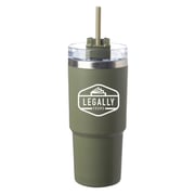 Add Your Logo: 23 oz Matte Stainless Steel Tumbler