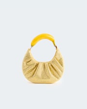 RHINESTONE BANANA HOBO