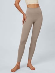 Khaki Cut Out Leggings 24”