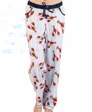 Lobster Stripe Women's Regular Fit PJ Pant