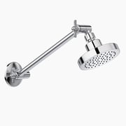 Clark Round Basic Adjustable Shower - Chrome