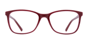 Glasses Direct ™ -Leah Rectangle Red & Pink Glasses for Women | Glasses Direct