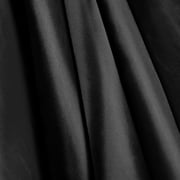 Black Costume Satin Fabric