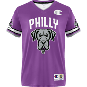 Champion Philadelphia Waterdogs 2025 Away Player (Drop Down) Replica Jersey - Youth
