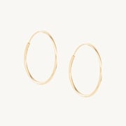 Big Never-Ending Hoop Earrings (pair)