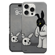 Black In White iPhone Case