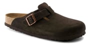 Men's Birkenstock Boston Soft Footbed Suede Leather