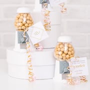 Mini Classic White Gumball Machine