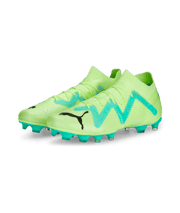 Puma Future Match FG/AG Soccer Cleats 107180 03 FAST YELLOW-PUMA BLACK-ELECTRIC PEPPERMINT