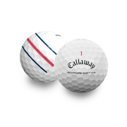 Used Callaway Chrome Soft X Triple Track Golf Balls - 1 Dozen