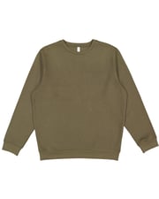 LAT 6925 Unisex Elevated Fleece Crewneck Sweatshirt