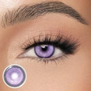 Coleyes Cosmic Violet 1-Day / 6-Month Prescription Cosplay Colored Contacts