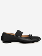 Anatomic ballet flats with bow