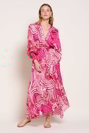 Long Dress Kristen - Pink Japonism