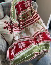 CHRISTMAS EVE WISHES BLANKET BUNDLE