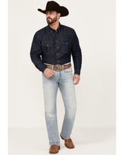 Cody James Men's Sawbuck Wash Jackson Slim Straight Stretch Denim Jeans