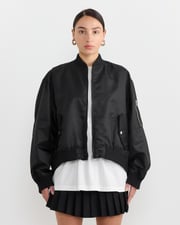 Bomber Jacket in Black