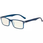 Rectangle Stylish Blue Light Filter Reading Glasses UVR802