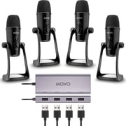 UMX-1+UM700 | USB Podcast Microphone Bundle | Movo
