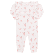 Baby Organic Ruffle Romper - Tiny Ballerinas