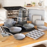 Granitestone 20-Piece Ceramic Kitchen in A Box - Pro Series - Hard Anodized