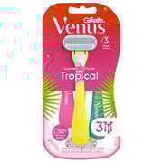 Gillette Venus Tropical 3-Blade Disposable Razor, 3 CT