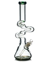 Big Z Shaped Twisted Bong