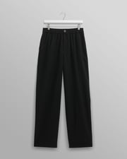 Glencoe - Black Loose Fit Trousers