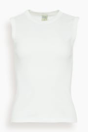 Esme Tank in White