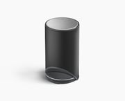 Arc™ 10L Easy-push Matt Black Pedal Trash Can