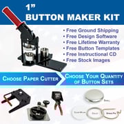 1" Button Maker Kit
