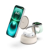 3-in-1 Magnetic Charging Dock with Qi2 25W