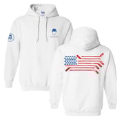 Spittin Chiclets Flag Hoodie