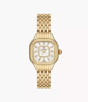 Meggie 18K Gold-Plated Diamond Watch