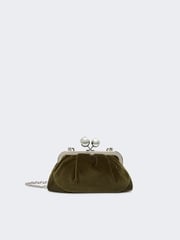 Small cotton velvet Pasticcino Bag - VALANCE