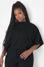 Whatever You Like Oversized Crop Top