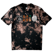 Vader T-shirt (Black Tie-dye)